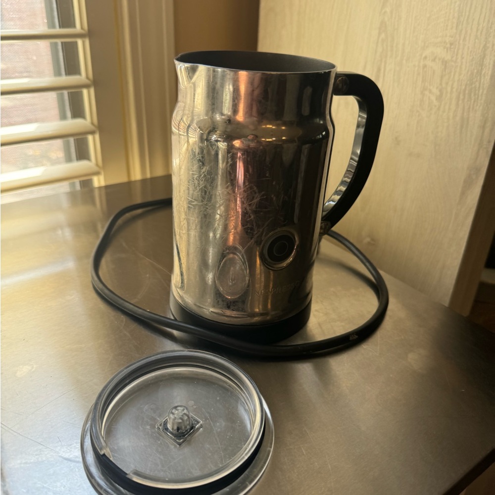 Nespresso milk warmer